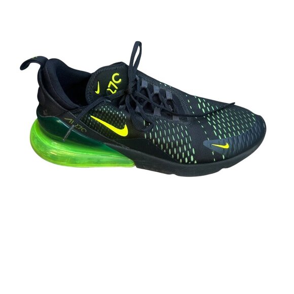 Nike Air Men's Max 270 Black Volt Oil Grey AH8050-017 Size 11.5 - Picture 1 of 9